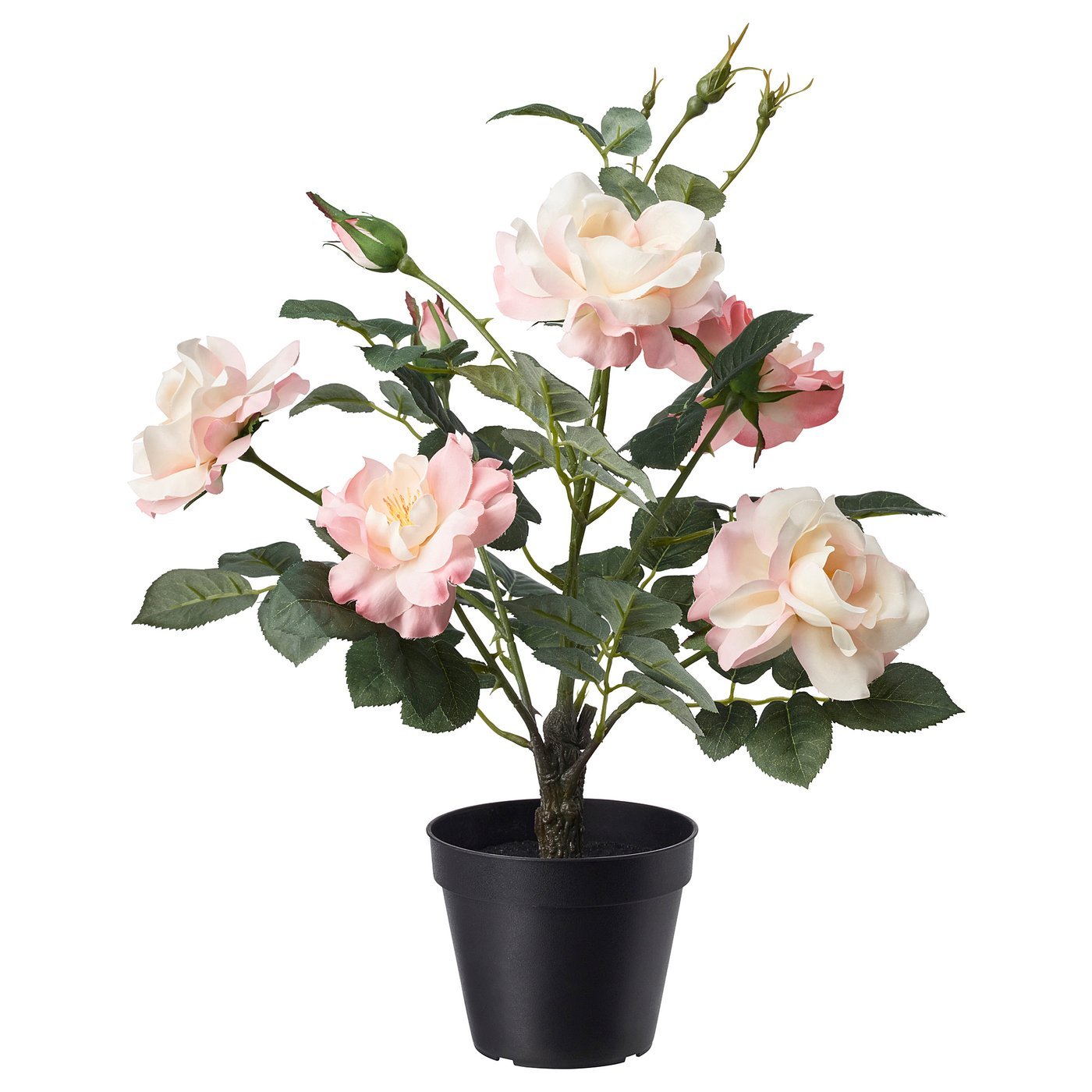 Artificial potted plant, in/outdoor/Rose pink, 12 cm