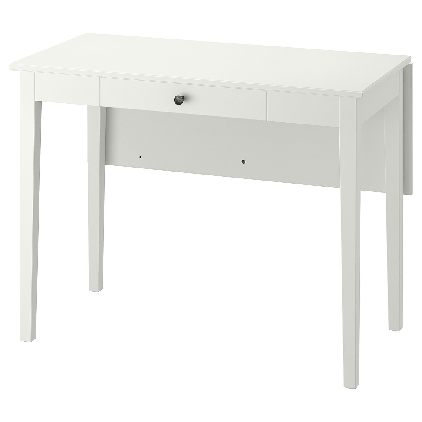 Whiteflip, Drop-leaf table, white, 51/86x96 cm