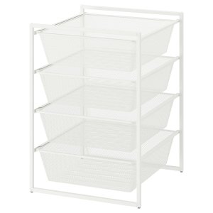 Boxlift Mid, Storage combination, white, 50x51x70 cm
