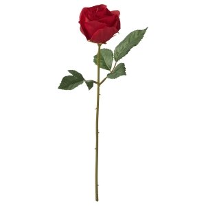Artificial flower, in/outdoor/Rose red, 40 cm
