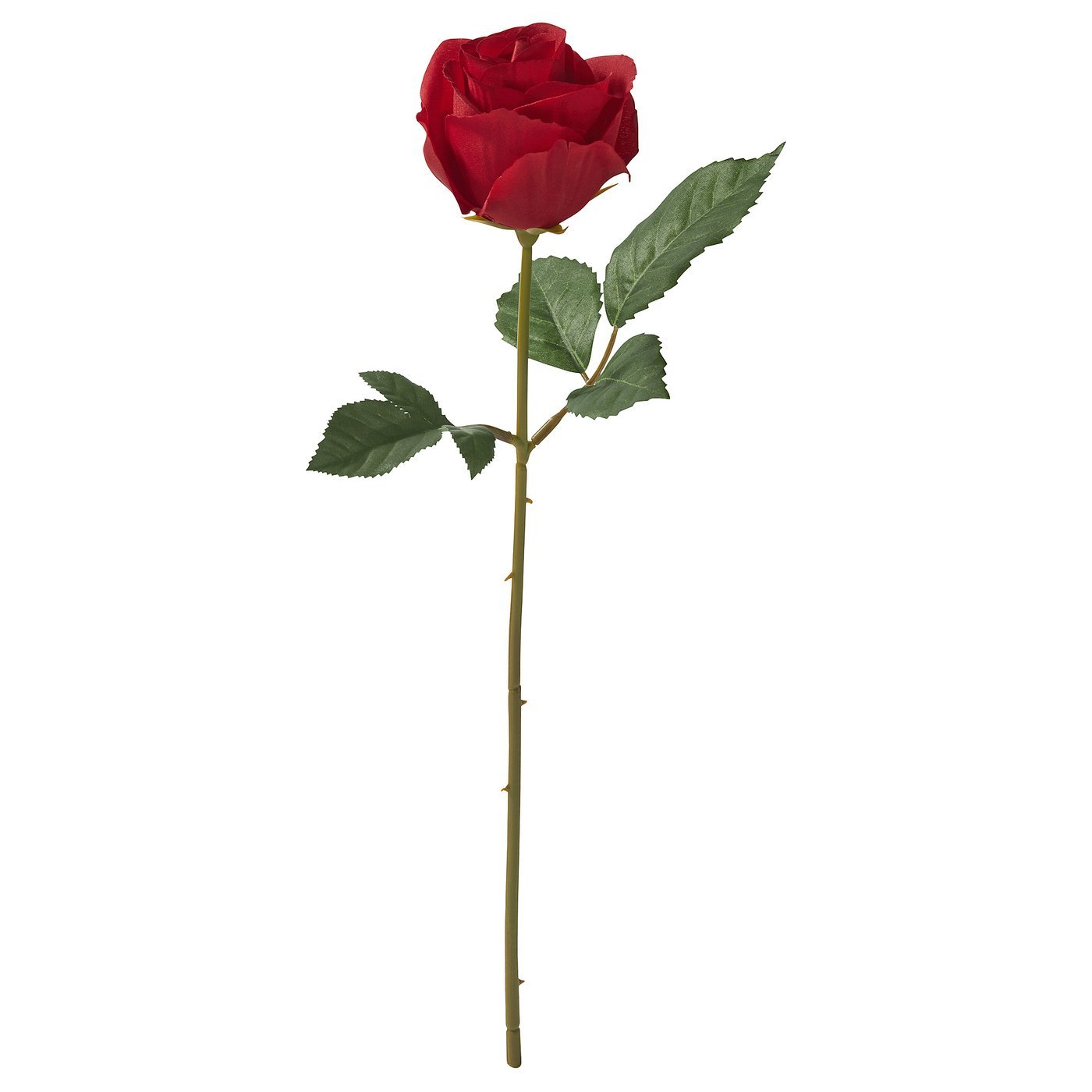 Artificial flower, in/outdoor/Rose red, 40 cm